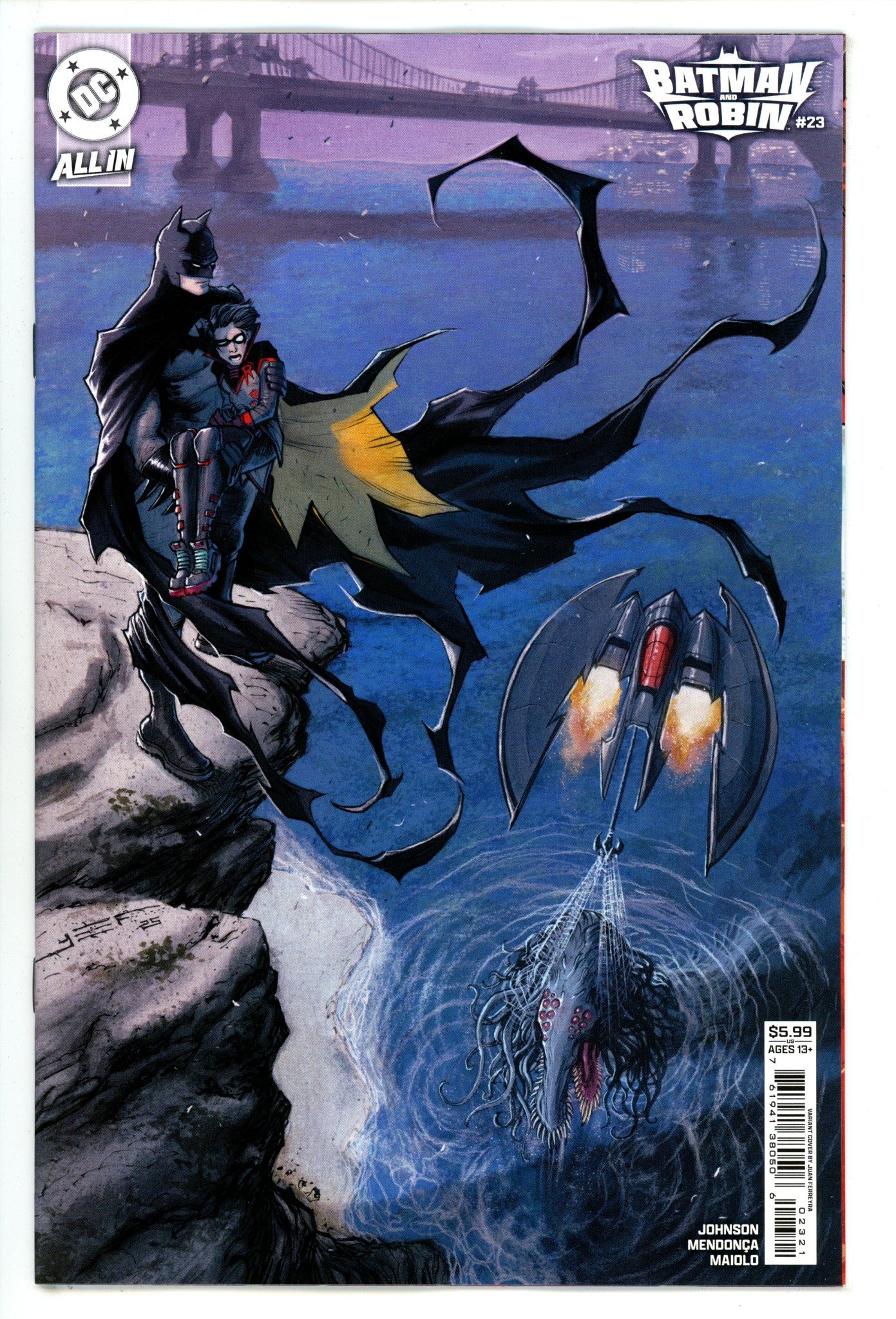 Batman And Robin Vol 3 23 Ferreyra Variant (2025)