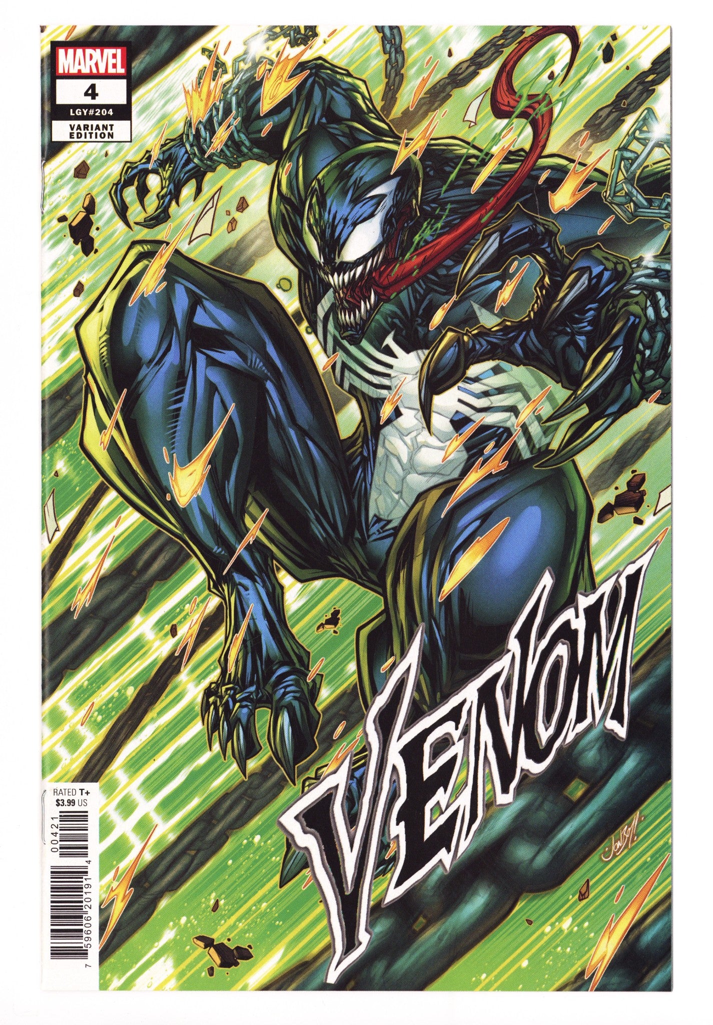 Venom Vol 5 4 (204) NM- (9.2) (2022) Meyers Incentive Variant 