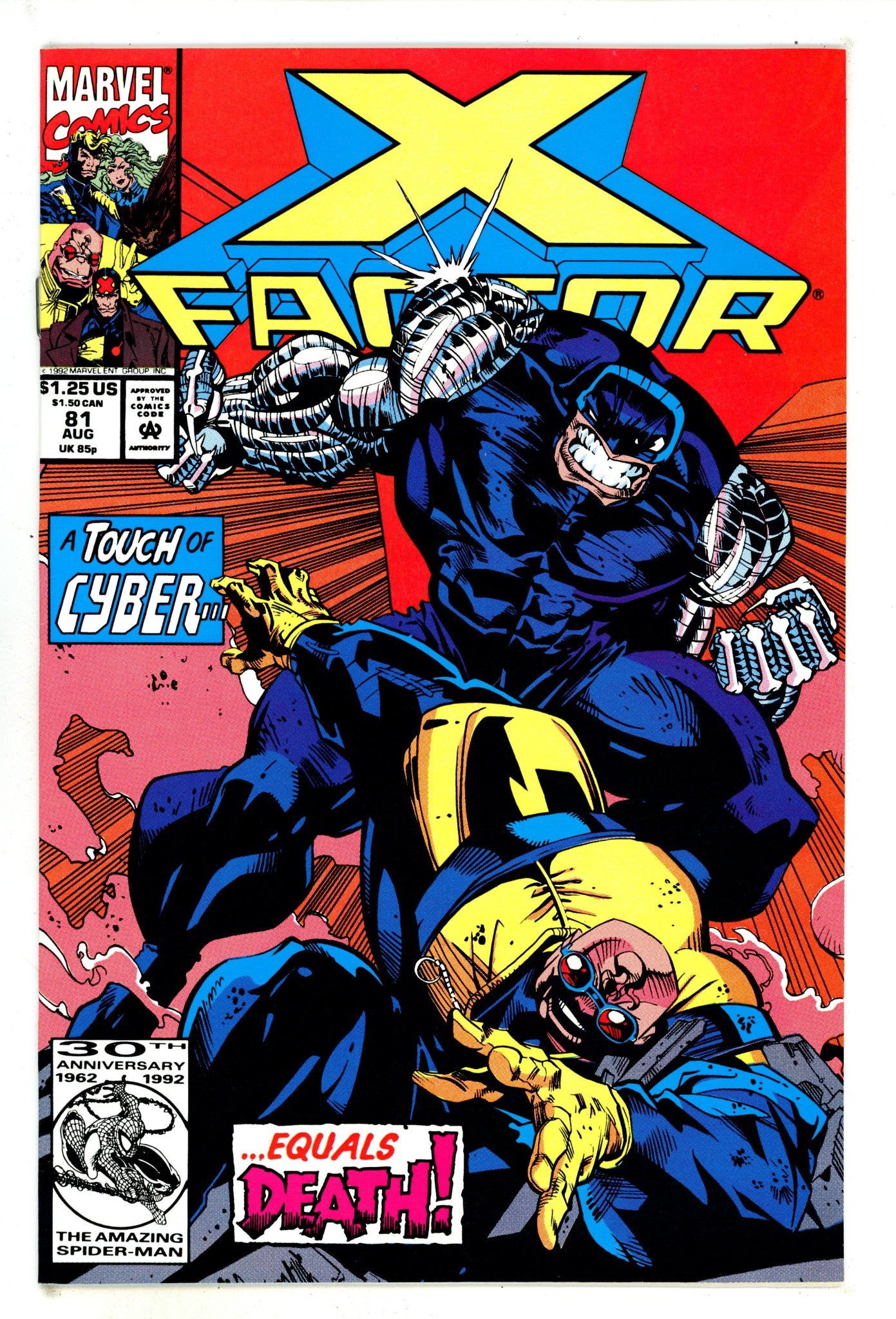 X-Factor Vol 1 81 High Grade (1992) 