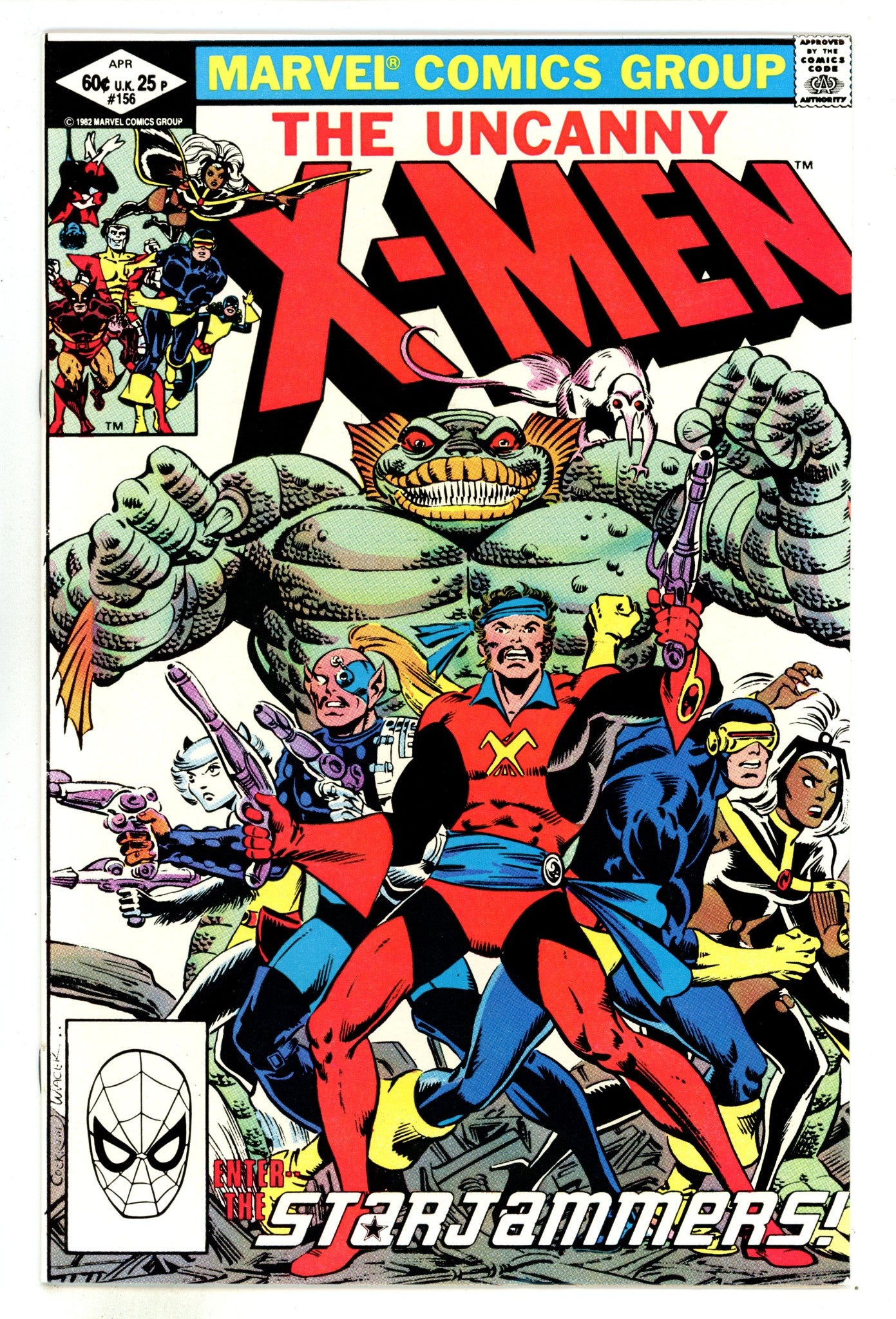 The Uncanny X-Men Vol 1 156 High Grade (1982) 