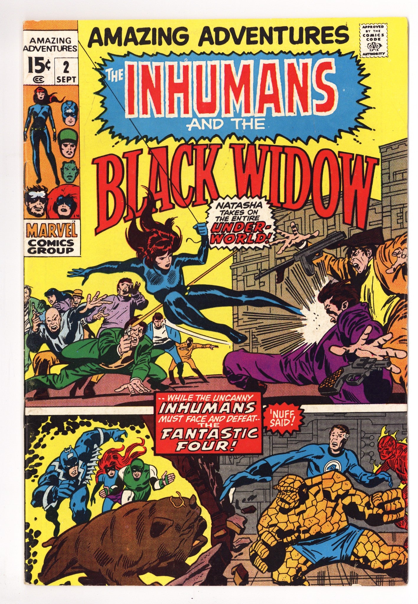 Amazing Adventures Vol 2 2 VF- (7.5) (1970) 