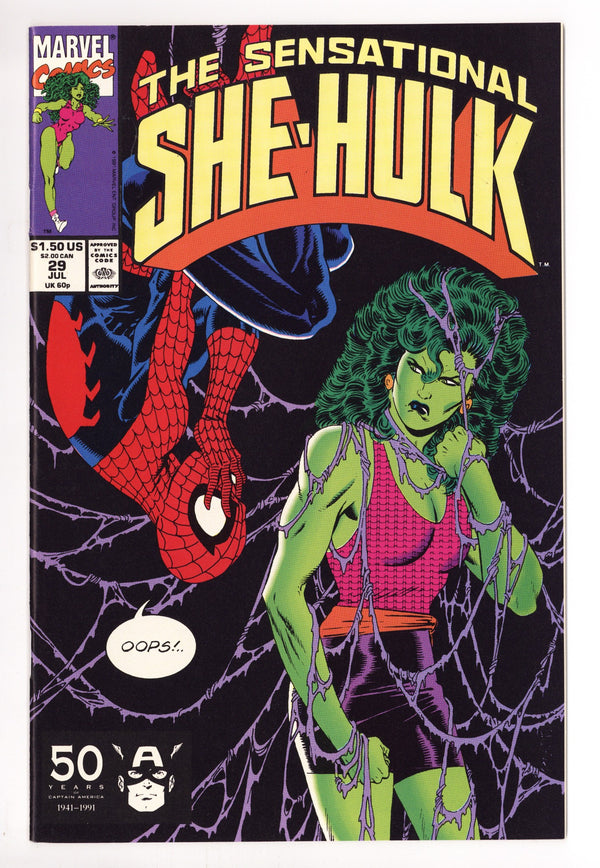 The Sensational She-Hulk 29 Mid Grade (1991)