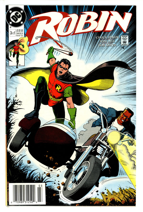 Robin Vol 1 3 Newsstand (1991)