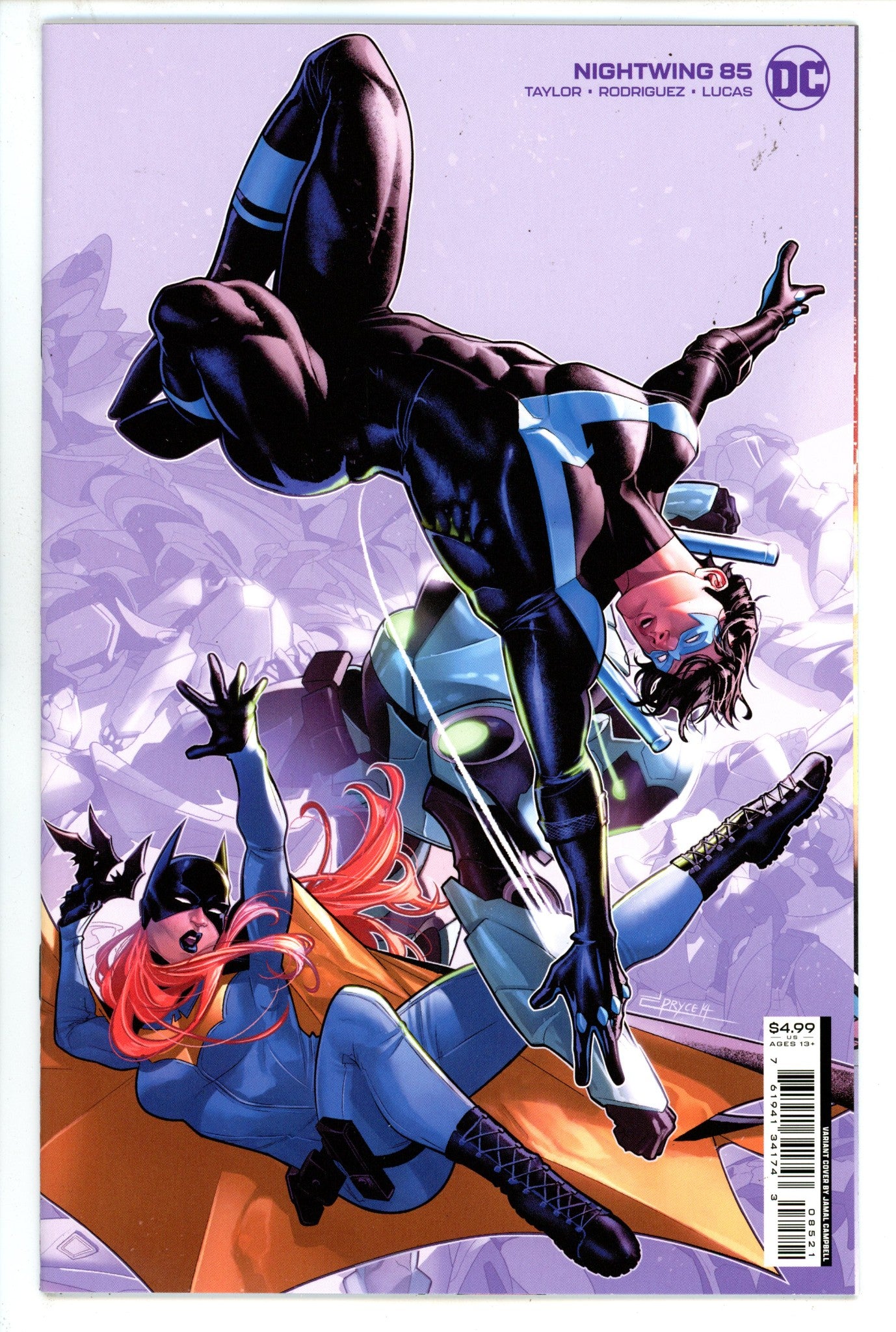Nightwing Vol 4 85 High Grade (2021) Campbell Variant 