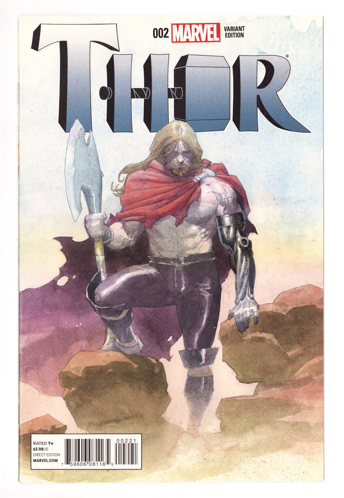 Thor Vol 4 2 NM- (9.2) (2015) Ribic Incentive Variant 