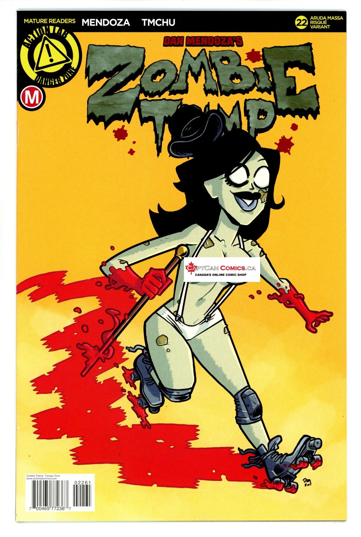 Zombie Tramp Vol 3 22 NM- (9.2) (2016) Massa Risque Variant 