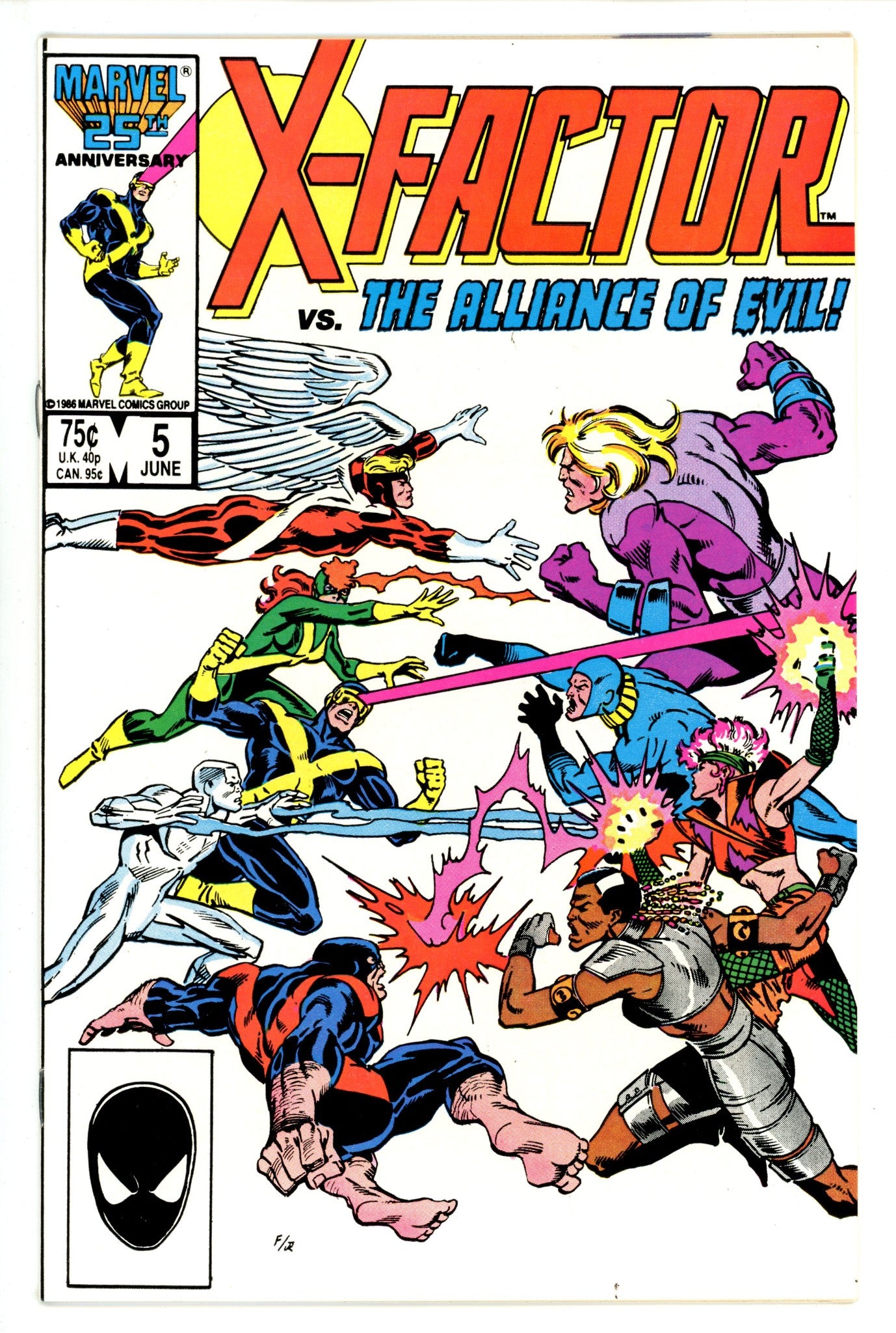 X-Factor Vol 1 5 VF/NM (9.0) (1986) 