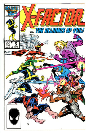 X-Factor Vol 1 5 VF/NM (9.0) (1986)
