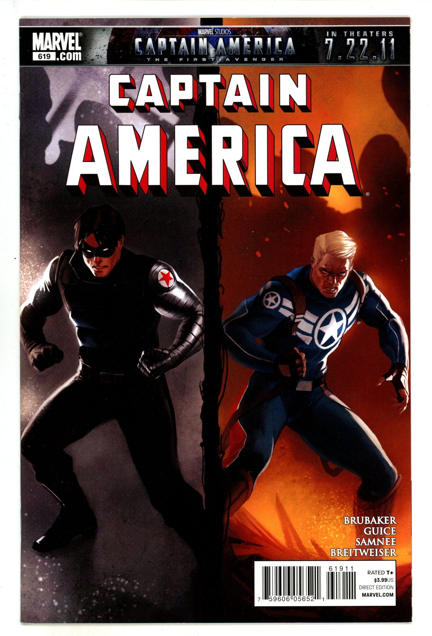 Captain America Vol 5 619 High Grade (2011) 