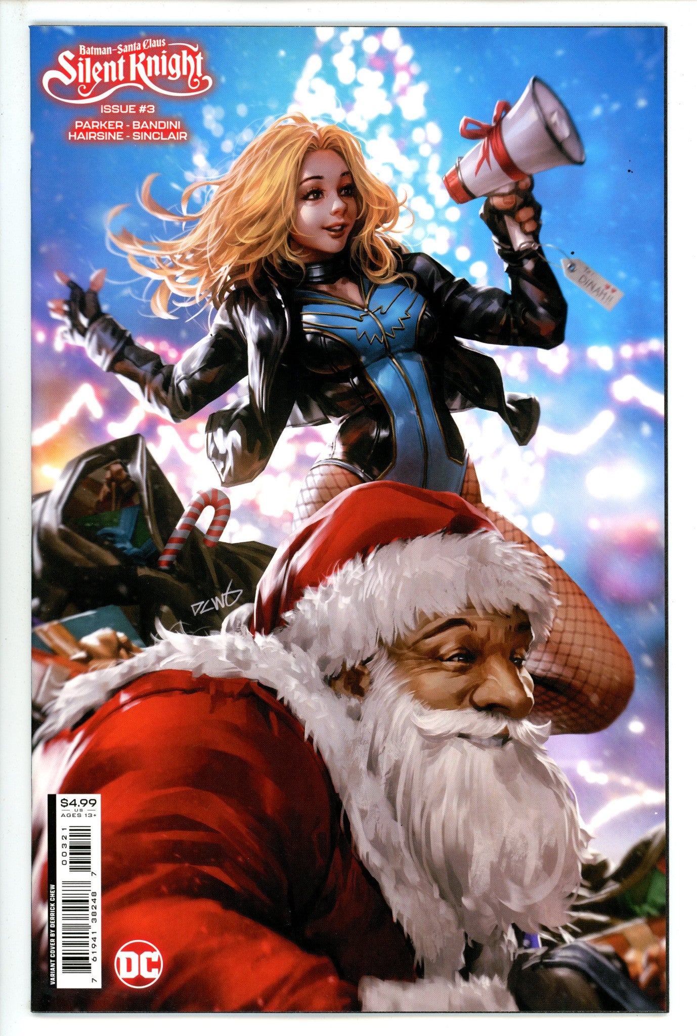 Batman Santa Claus Silent Knight 3 Chew Variant (2023)