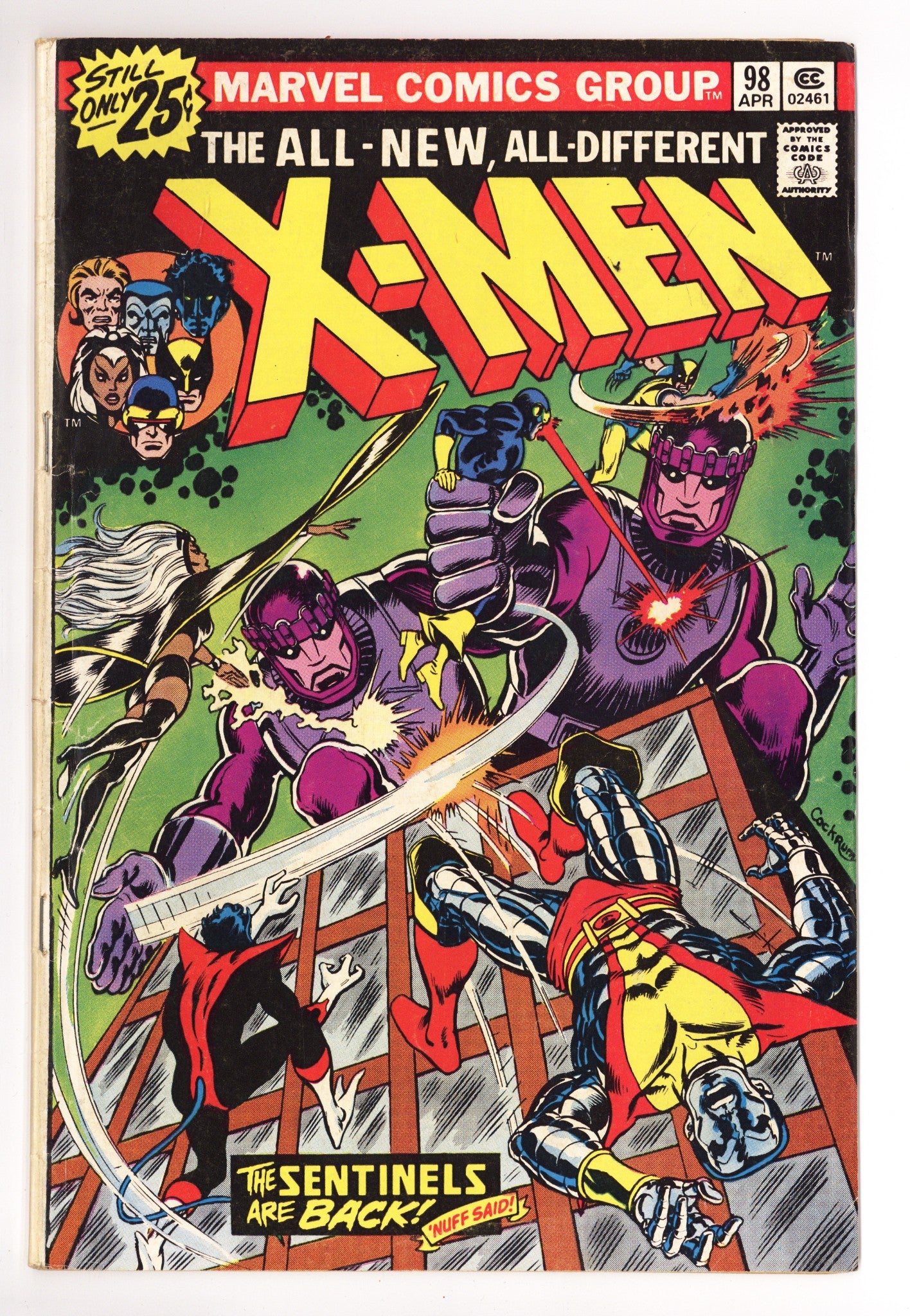 The X-Men Vol 1 98 GD/VG (3.0) (1976) 