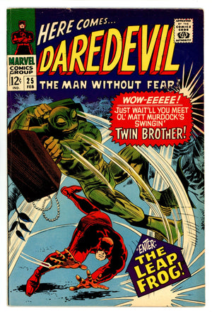 Daredevil Vol 1 25 FN+ (6.5) (1967) 