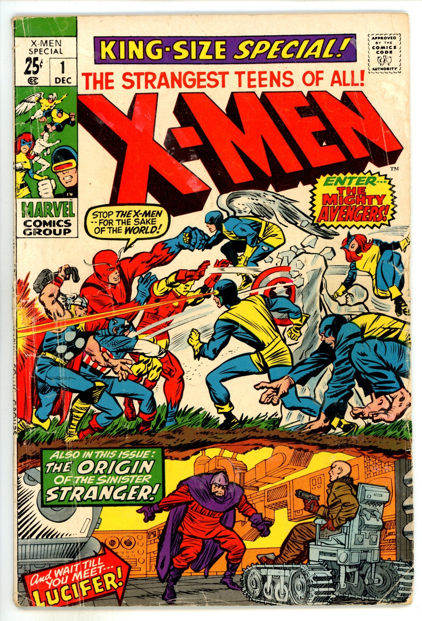 X-Men Annual Vol 1 1 GD/VG (3.0) (1970) 
