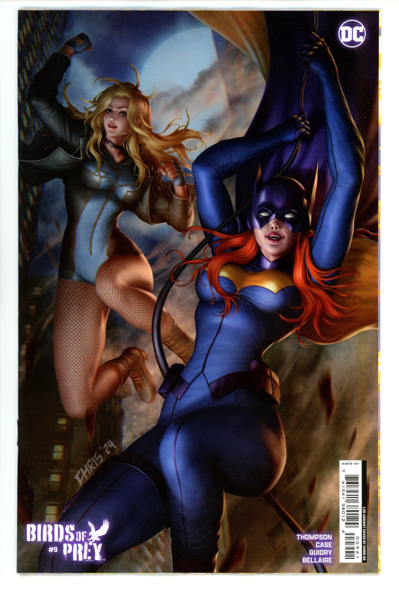 Birds Of Prey Vol 6 9 Ng Incentive Variant NM+ (2024)