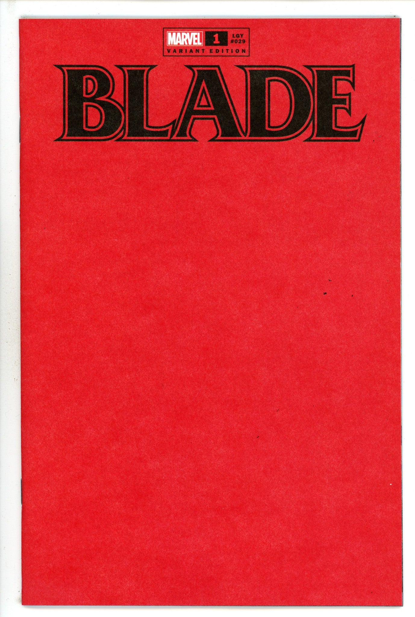 Blade Vol 5 1 Red Blank Variant (2023)