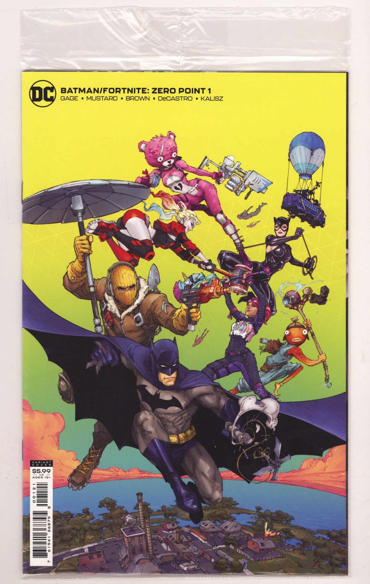 Batman / Fortnite: Zero Point   1  High Grade   (2021) Rocafort     Sealed  