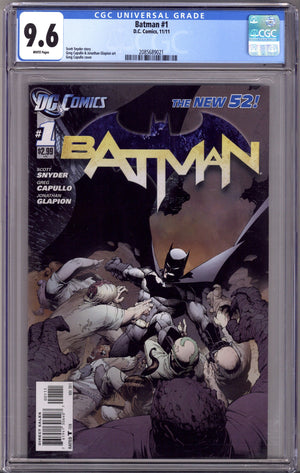 Batman Vol 2 1 CGC 9.6 (NM+)   (2011)