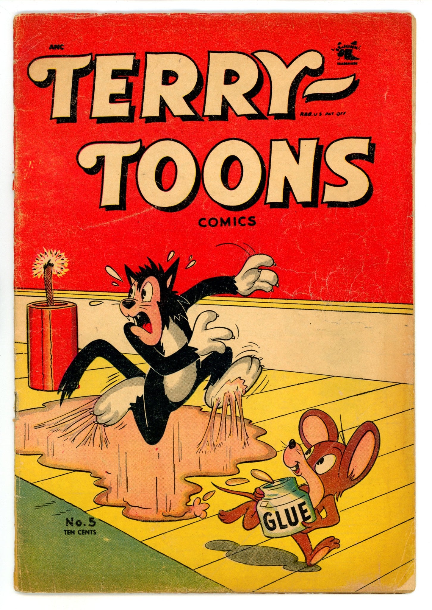 TerryToons Comics 5 VG- (3.5) (1953) 