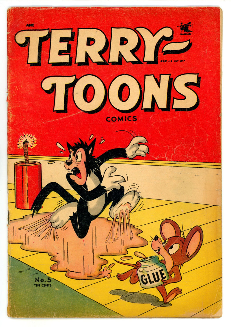 TerryToons Comics 5 VG- (3.5) (1953) 