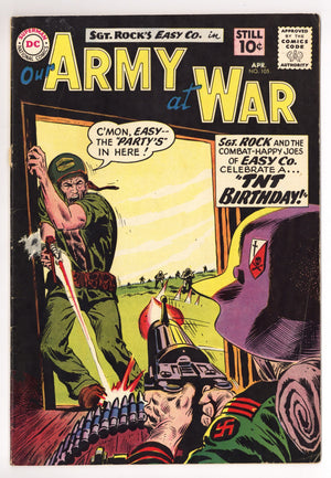 Our Army at War Vol 1 105 VG+ (4.5) (1961)