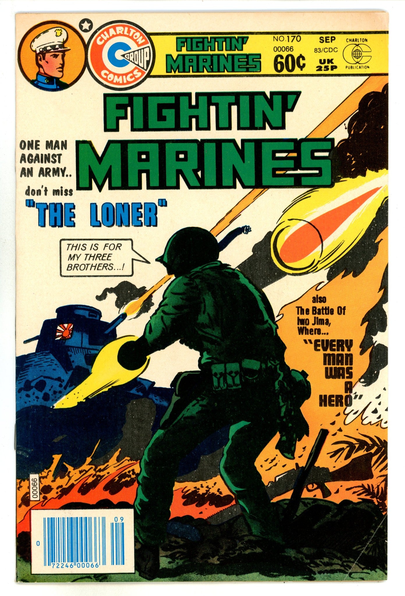 Fightin' Marines 170 FN/VF (7.0) (1983) 