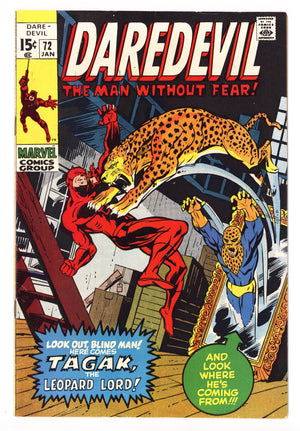 Daredevil Vol 1 72 FN (6.0) (1971) 