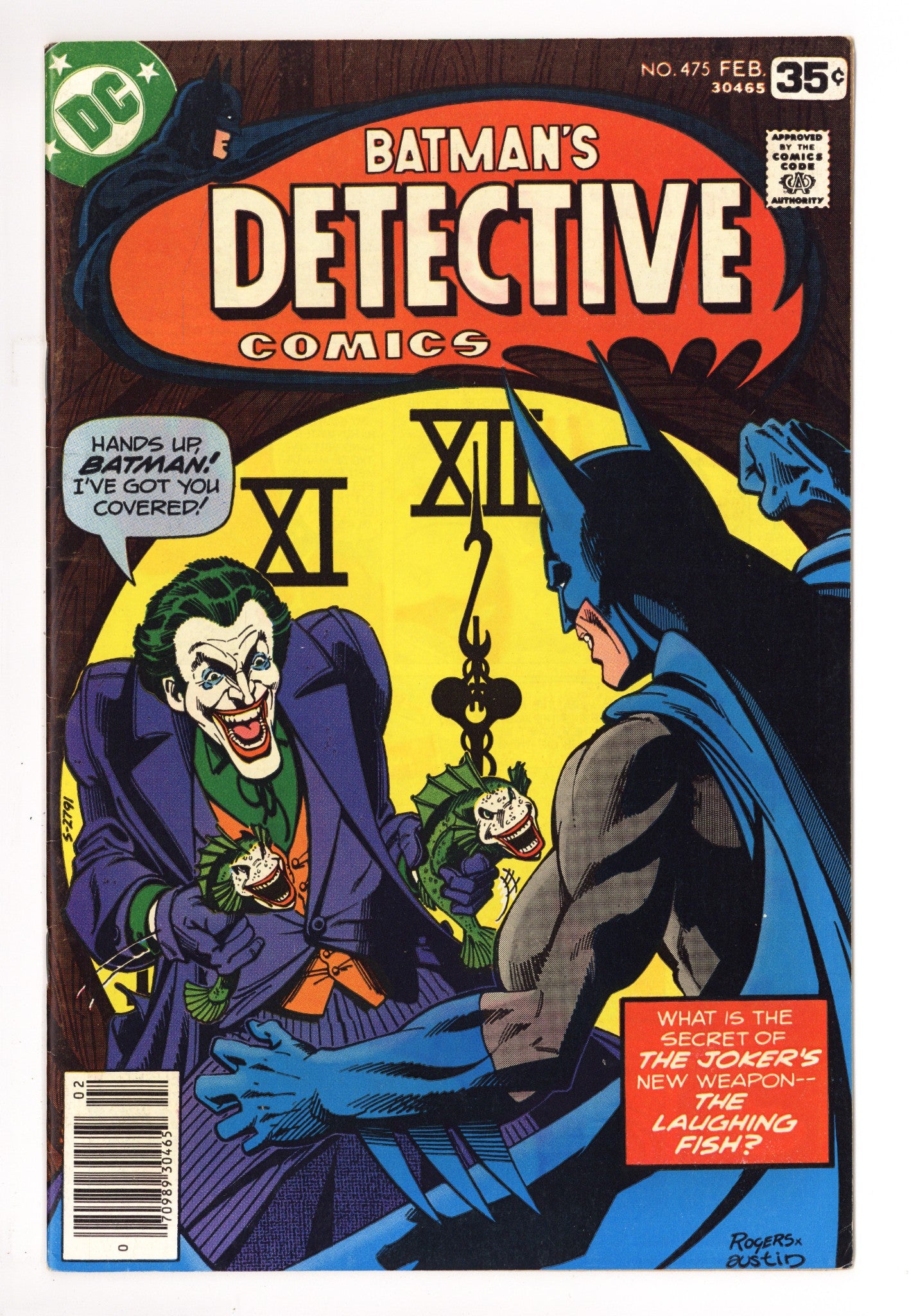 Detective Comics Vol 1 475 FN/VF (7.0) (1978) 
