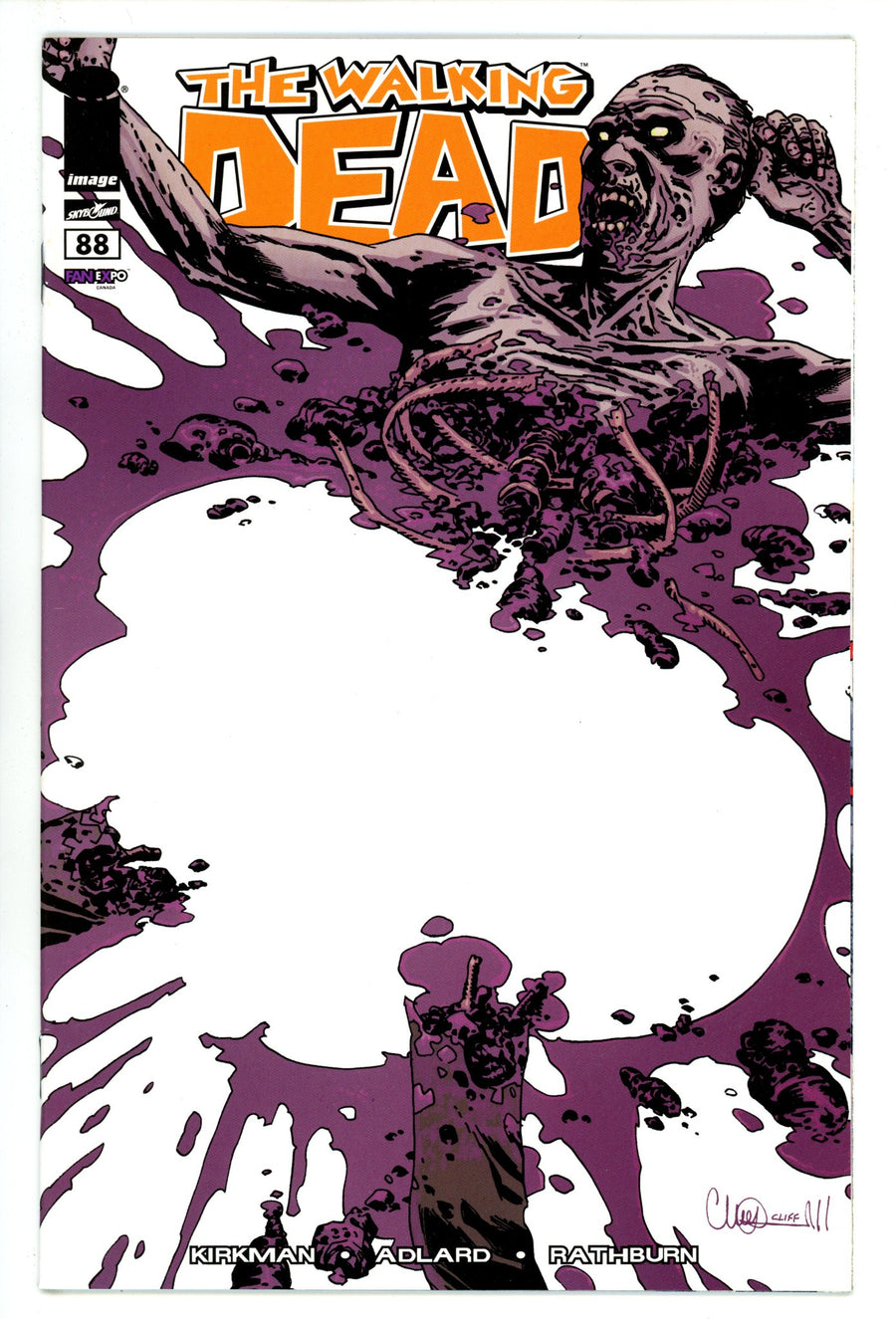 The Walking Dead 88 NM (9.4) (2011) Adlard Fan Expo Exclusive Variant 