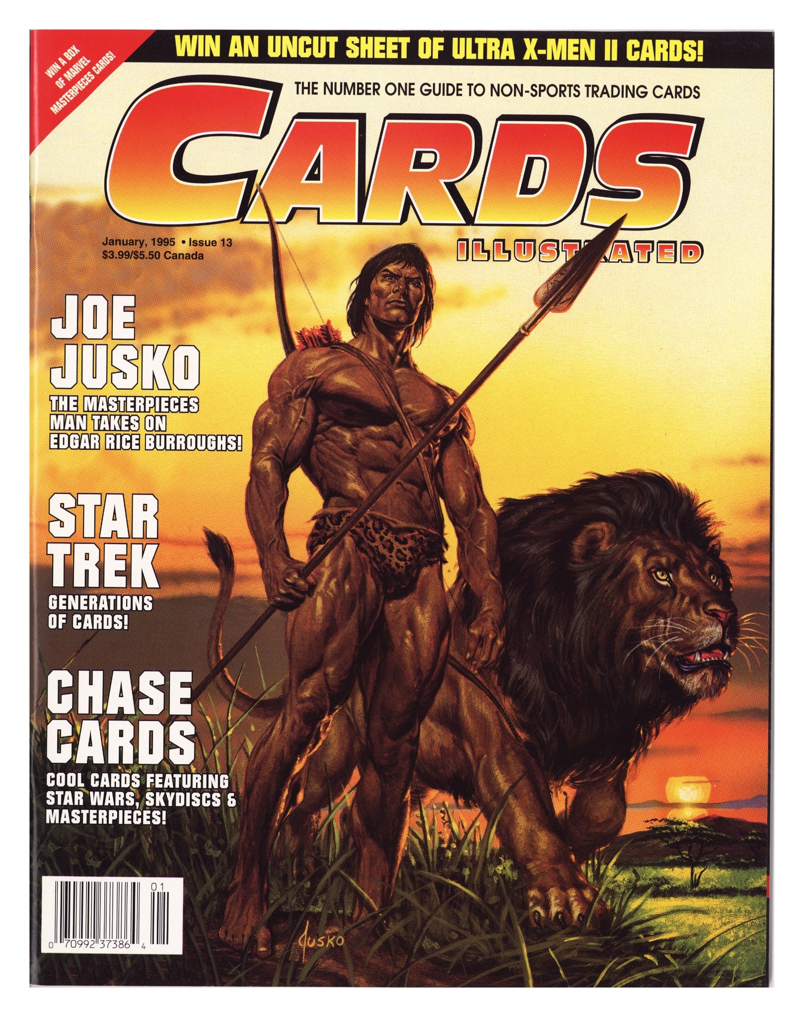 Cards Illustrated 13 High Grade (1995) Newsstand 