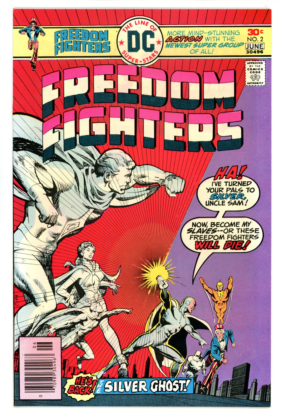 Freedom Fighters Vol 1 2  NM (9.4)  (1976)   