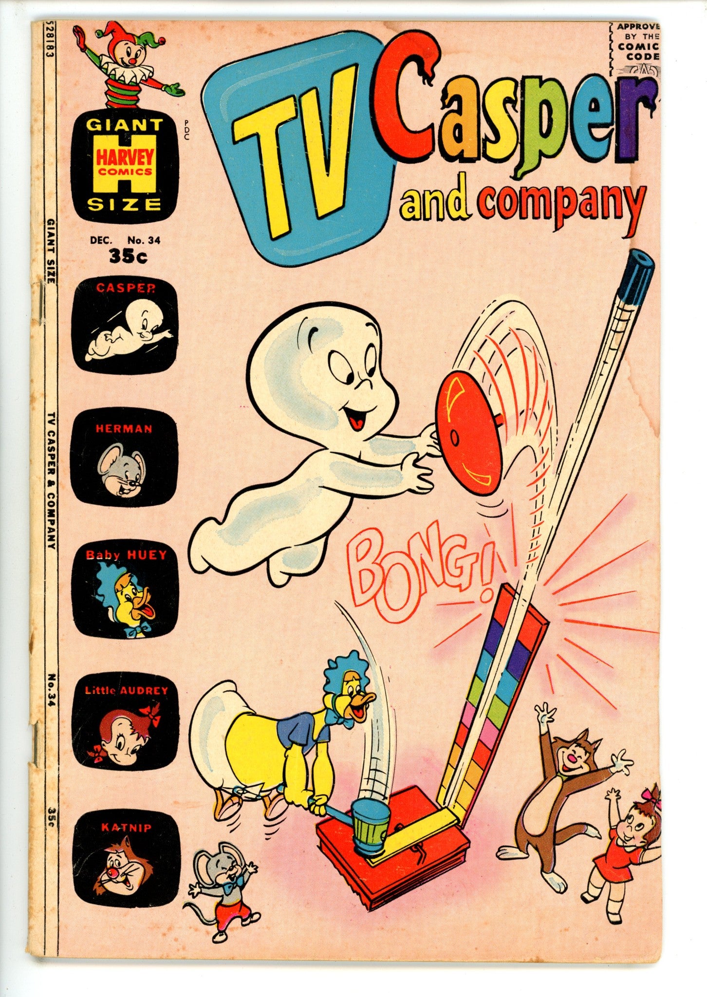 TV Casper & Company 34 Price Variant VG- (1971)
