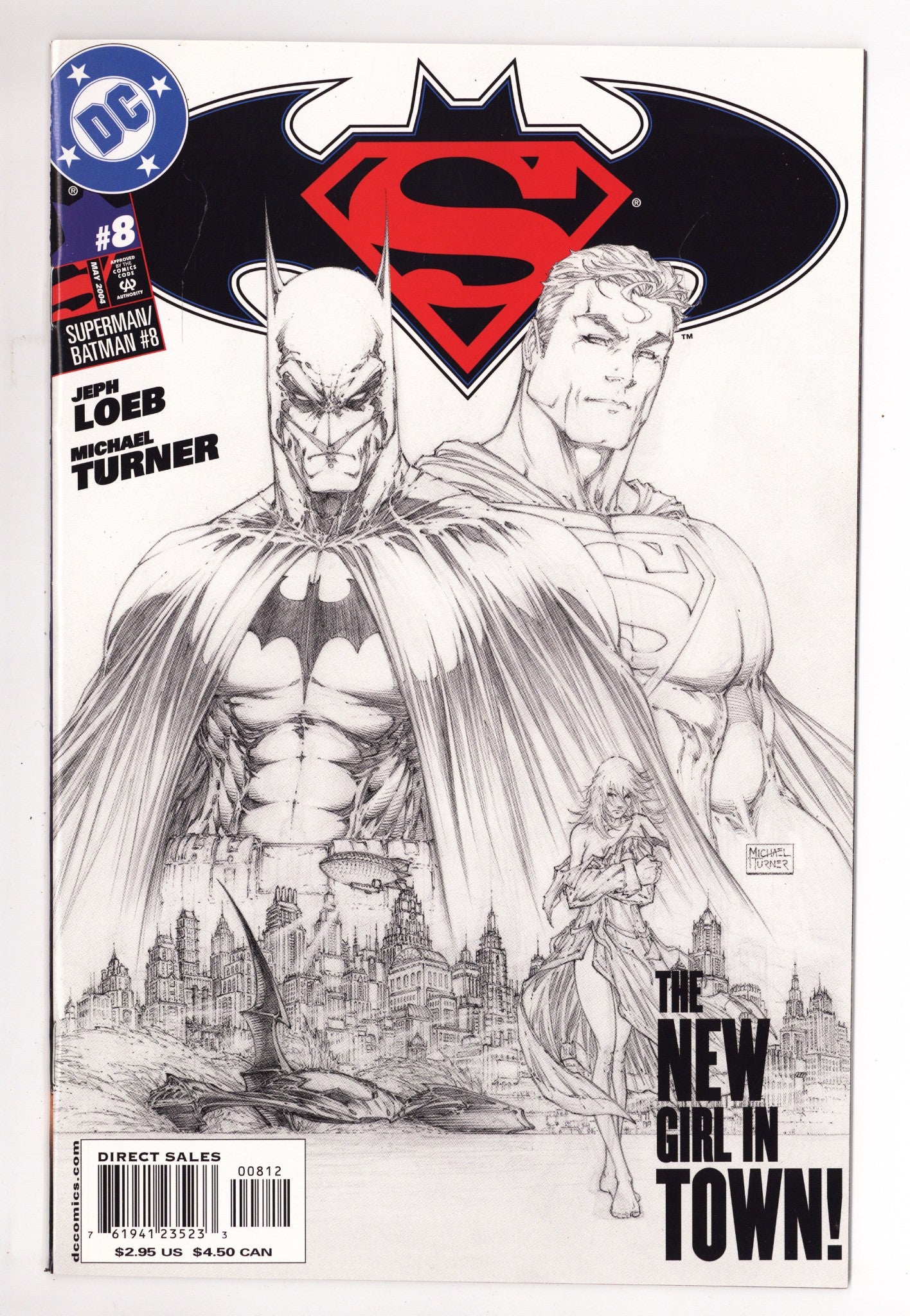 Superman / Batman 8 Mid Grade (2004) 2nd Print 