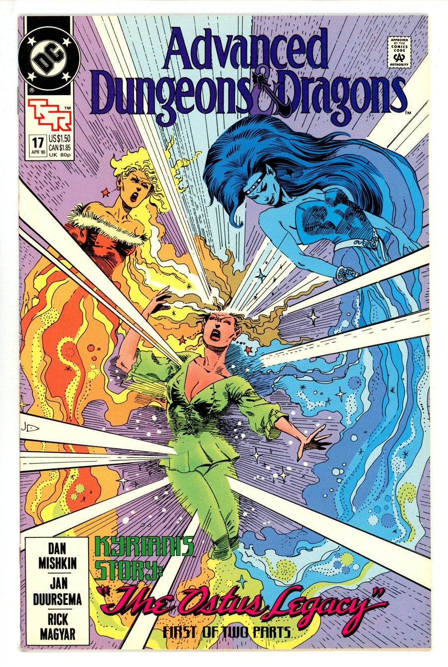 Advanced Dungeons & Dragons Comic Book   17  High Grade   (1990)