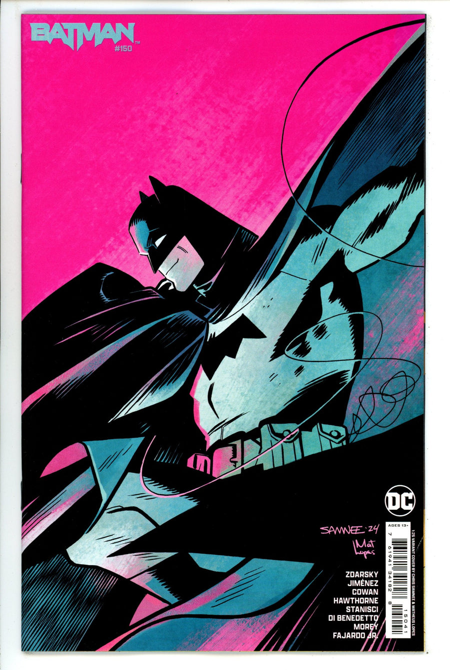 Batman Vol 3 150 Samnee Incentive Variant NM (2024)