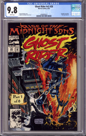 Ghost Rider Vol 2 28 CGC 9.8 (NM/M) (1992)