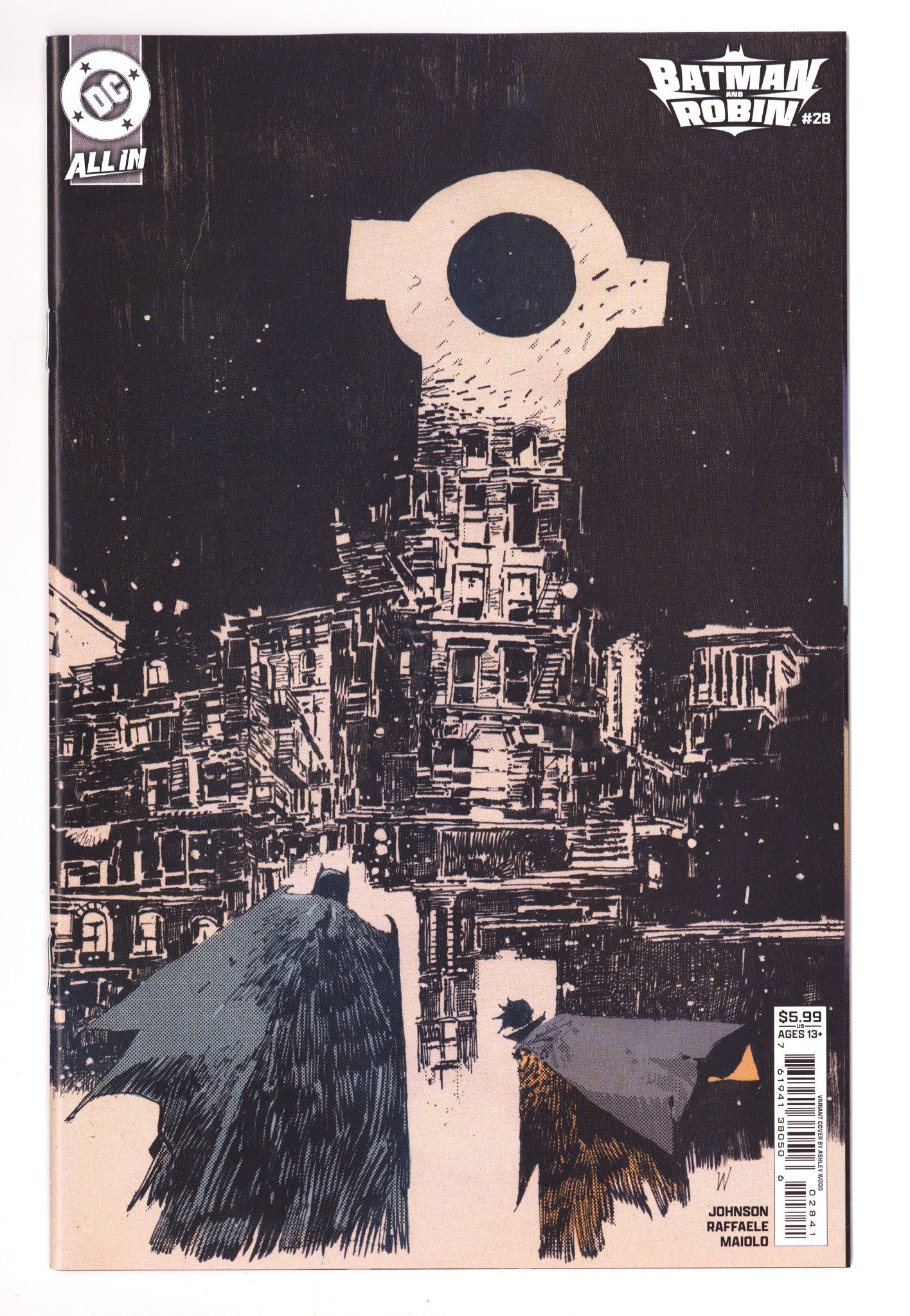 Batman And Robin Vol 3 28 Wood Variant (2025)