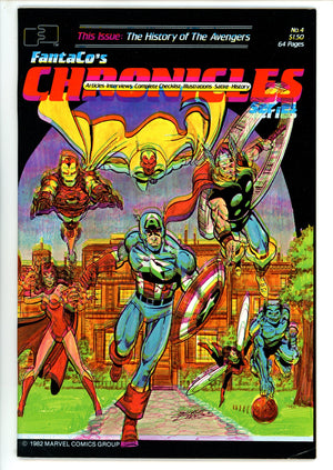 FantaCo's Chronicles 4 Error, Printed Off Register FN (1982)