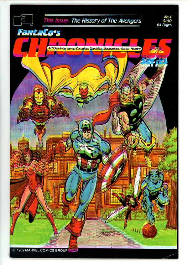FantaCo's Chronicles 4 Error, Printed Off Register FN (1982)