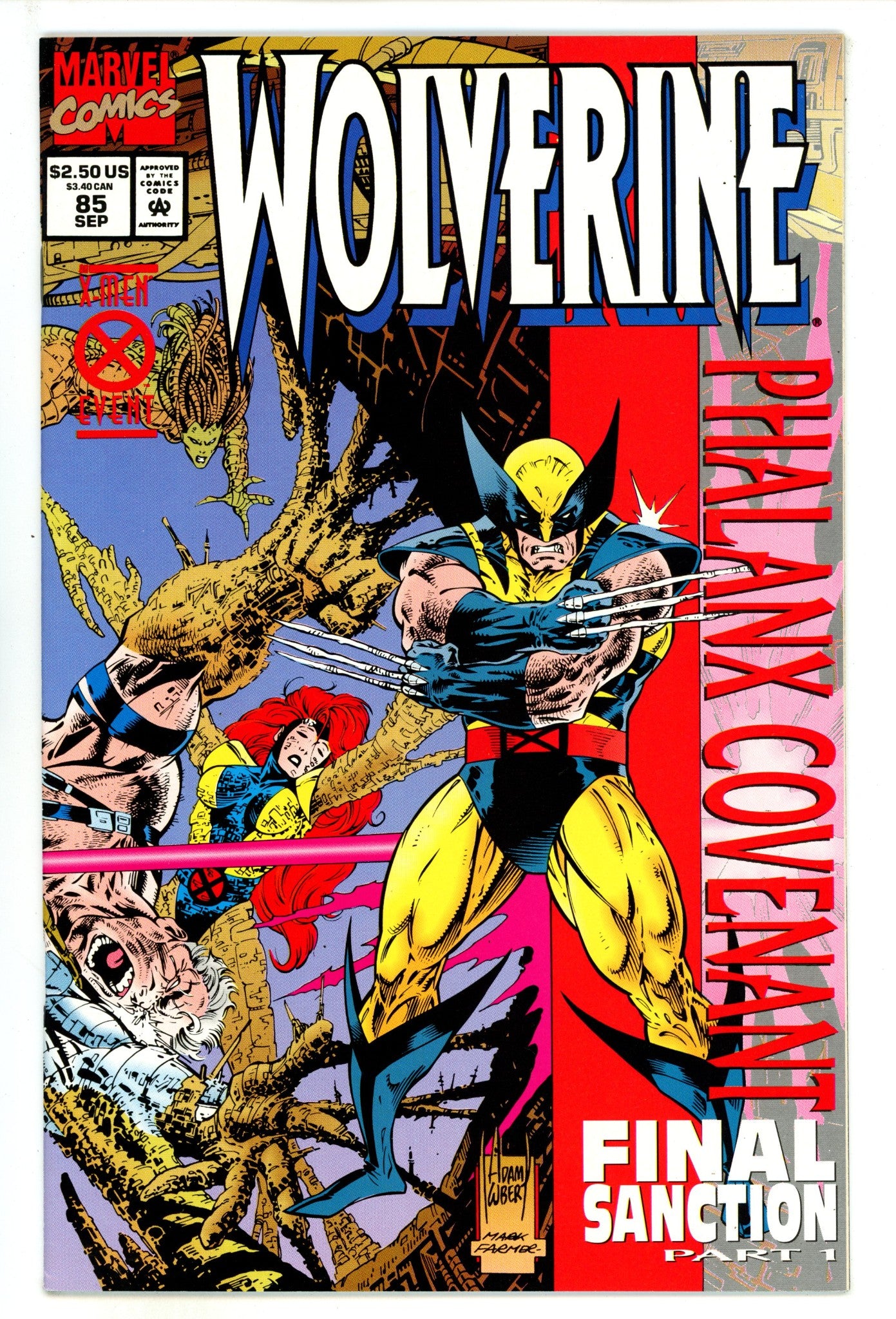 Wolverine Vol 2 85 NM- (9.2) (1994) 