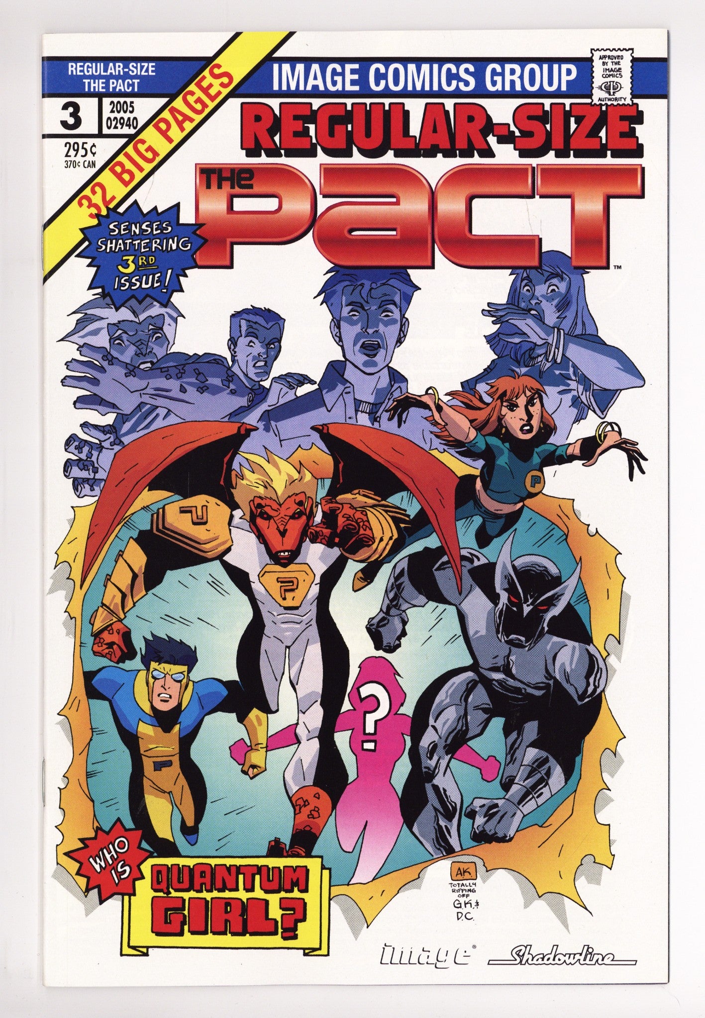 The Pact Vol 2 3 VF+ (8.5) (2005) 