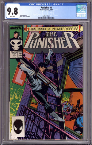 The Punisher Vol 2 1 CGC 9.8 (NM/M)   (1987)