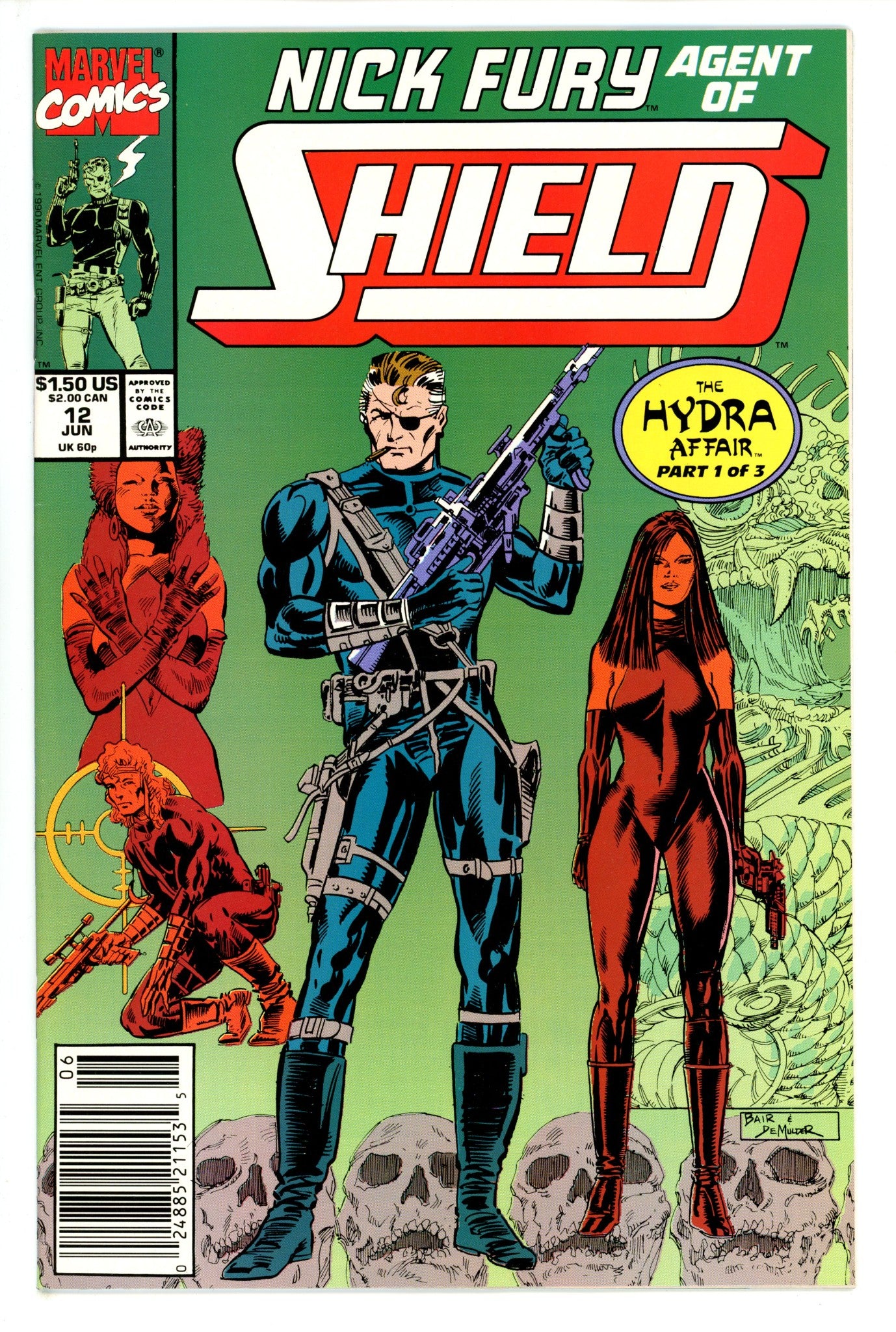 Nick Fury, Agent of S.H.I.E.L.D. Vol 4 12 (1990)