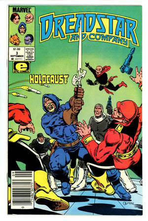 Dreadstar and Company 3 FN/VF (7.0) (1985) Canadian Price Variant