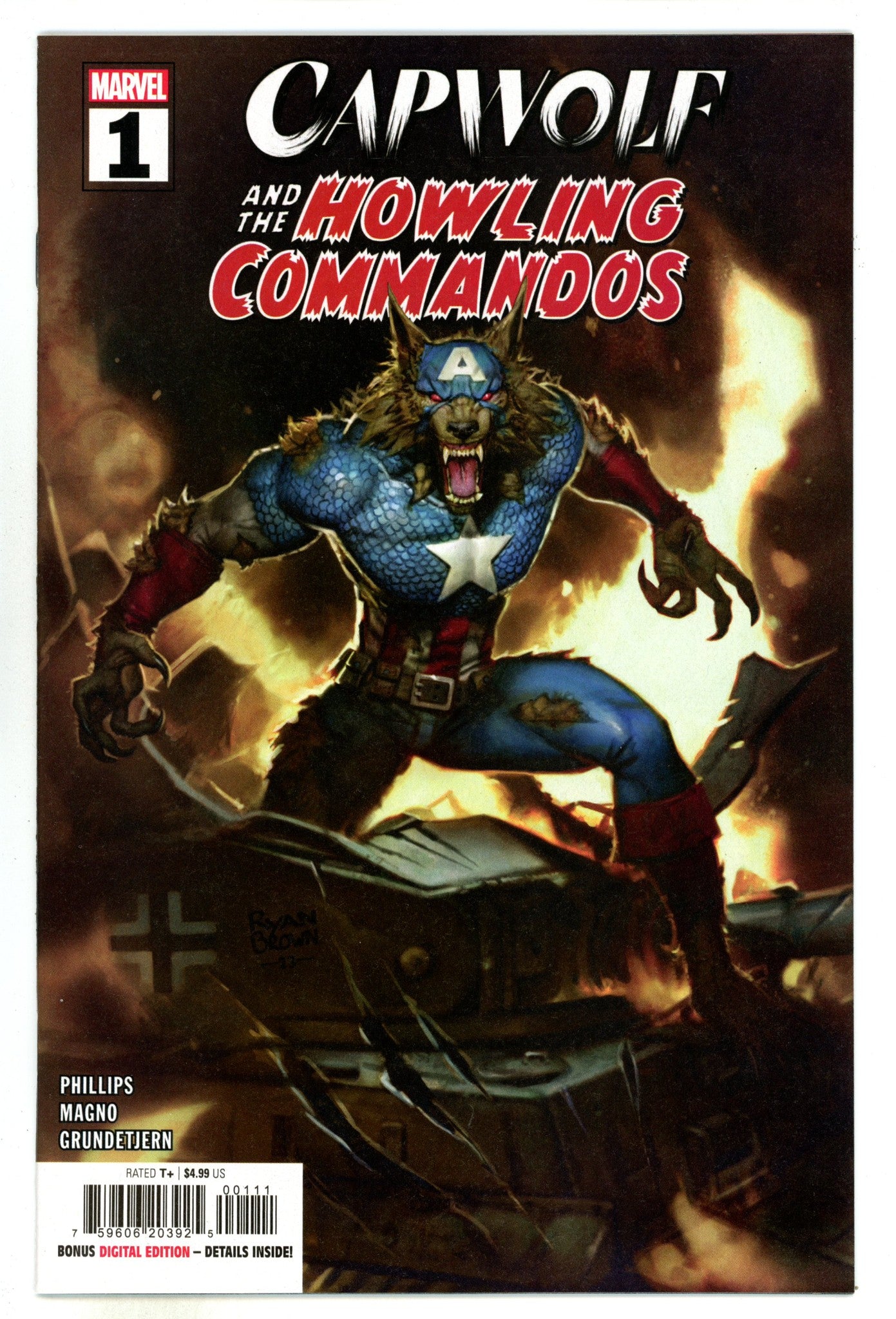 Capwolf & the Howling Commandos 1 High Grade (2023) 