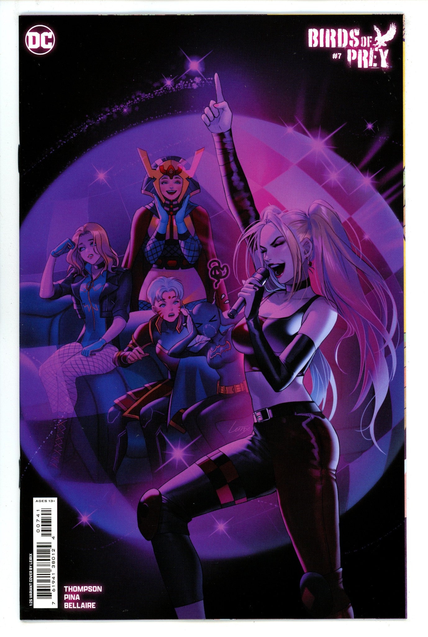 Birds Of Prey Vol 6 7 Li Incentive Variant NM+ (2024)