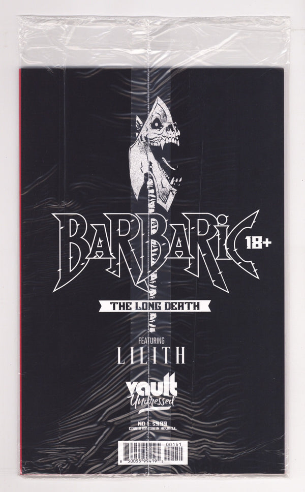 Barbaric The Long Death 1 Howell Variant (2025)