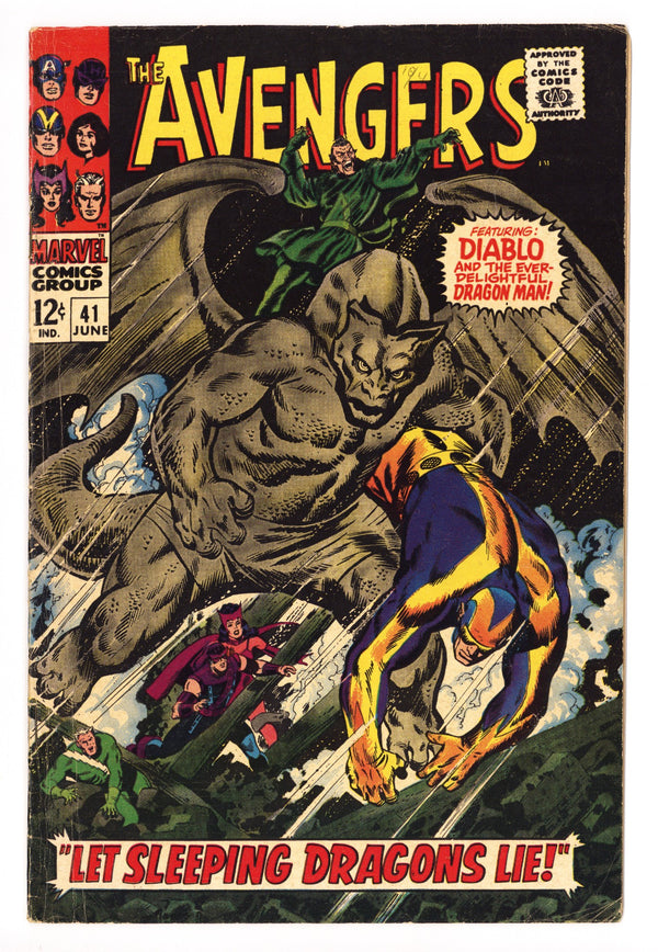 The Avengers Vol 1 41 VG+ (4.5) (1967)