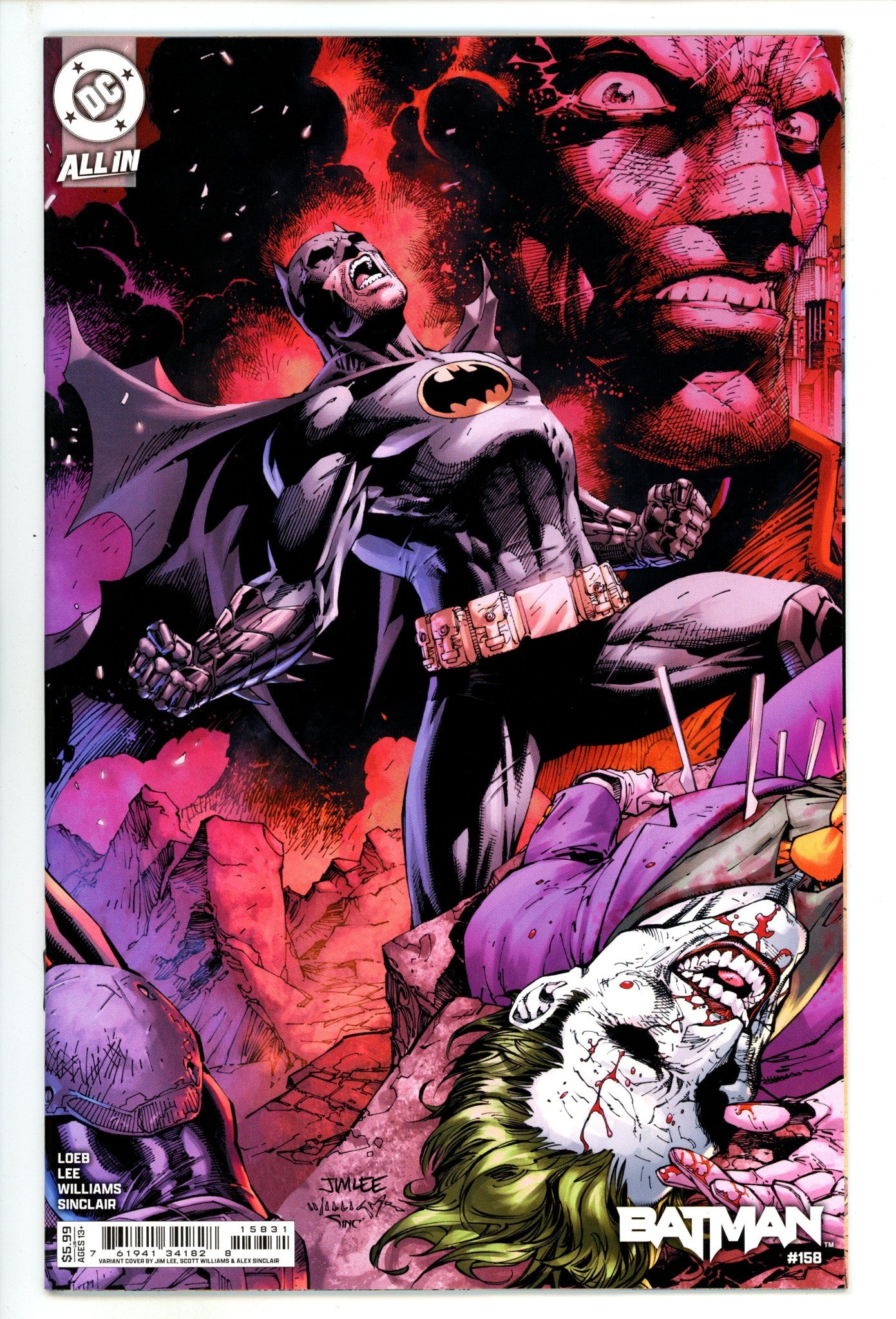 Batman Vol 3 158 Lee Connecting Variant (2025)