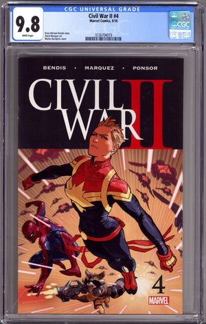 Civil War II 4 CGC 9.8 (NM/M) (2016)