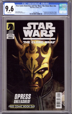 Free Comic Book Day Star Wars: The Clone Wars [nn] CGC 9.6 (NM+) (2011)